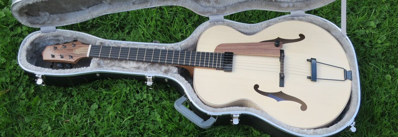 Lyon and Healy style two point archtop mandolin